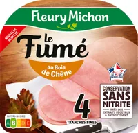 Jambon de porc fumé Sans Nitrite