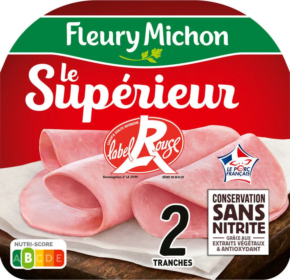 jambon supérieur label rouge