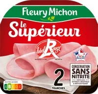 jambon supérieur label rouge
