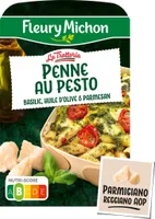 Penne au Pesto basilic et tomates cerises