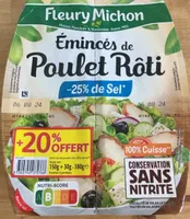 Émincés de poulet rôti