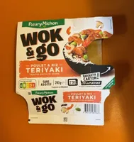 Wok&go poulet riz teriyaki