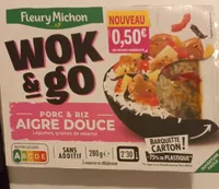 Wok & Go Porc et riz Aigre Douce