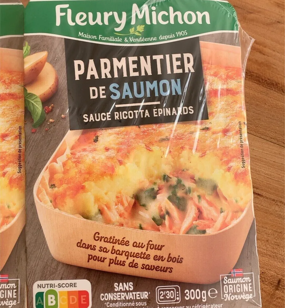 Parmentier de saumon
