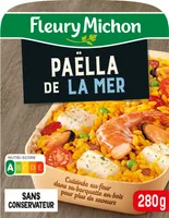 Paëlla de la Mer, riz cuisiné au safran
