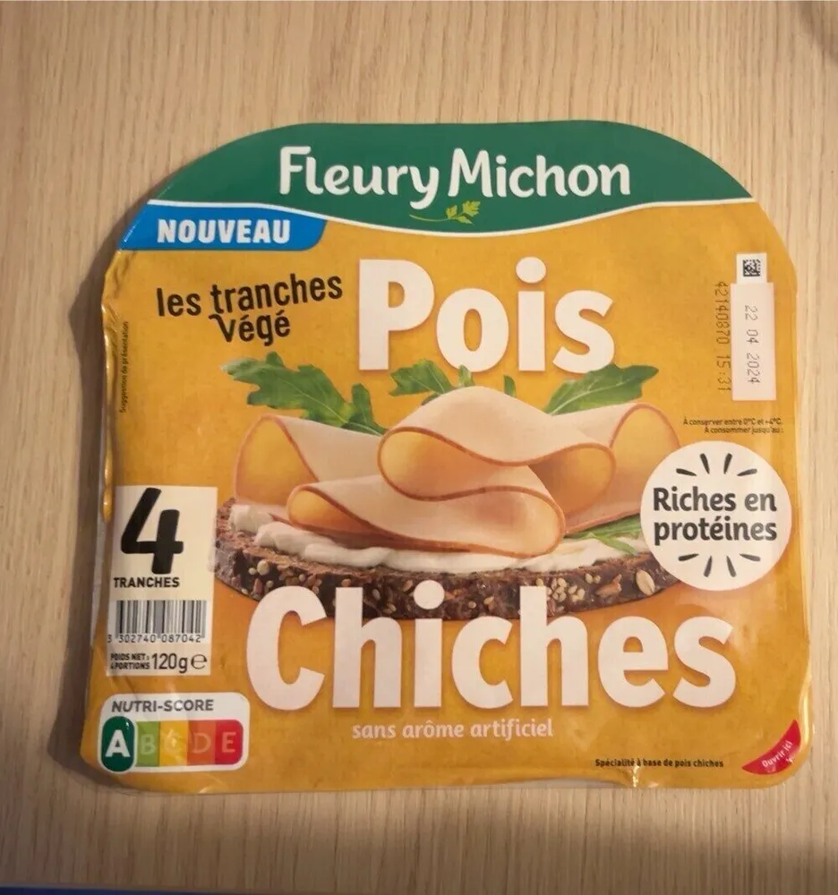 Les Tranches Végé Pois chiches