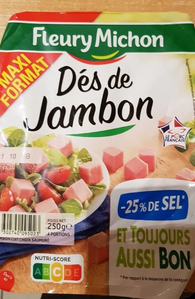 Dés de Jambon
