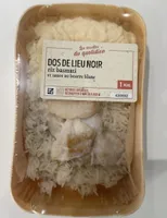 Dos de Lieu noir riz basmati et sauce au beurre blanc
