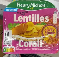 Les tranches végé lentilles