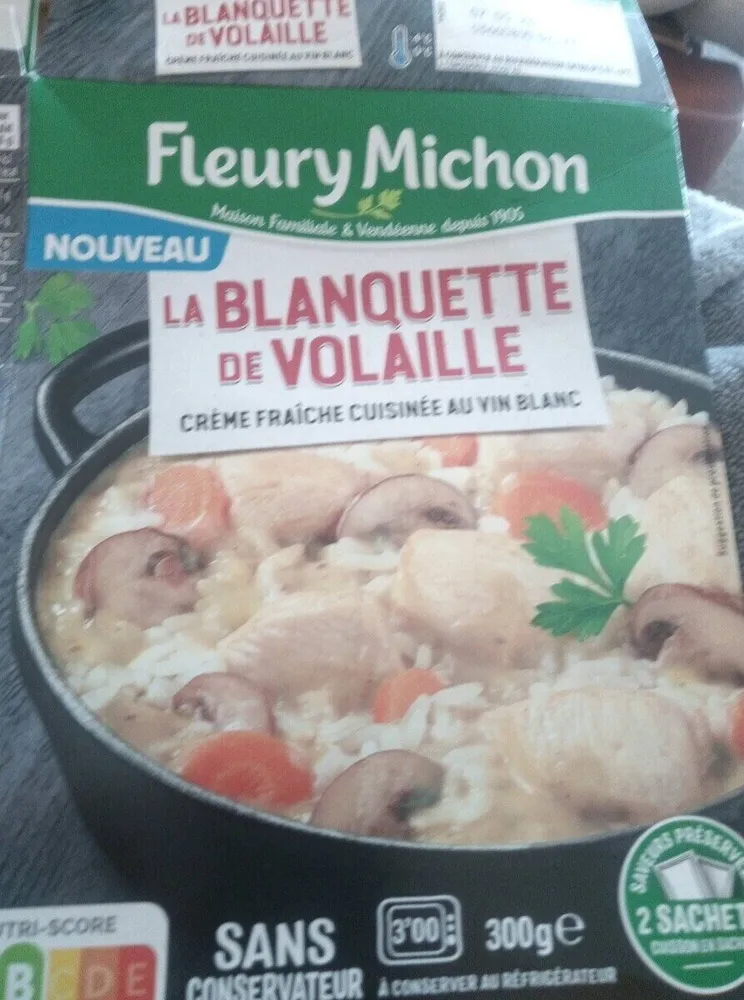 La blanquette de volaille