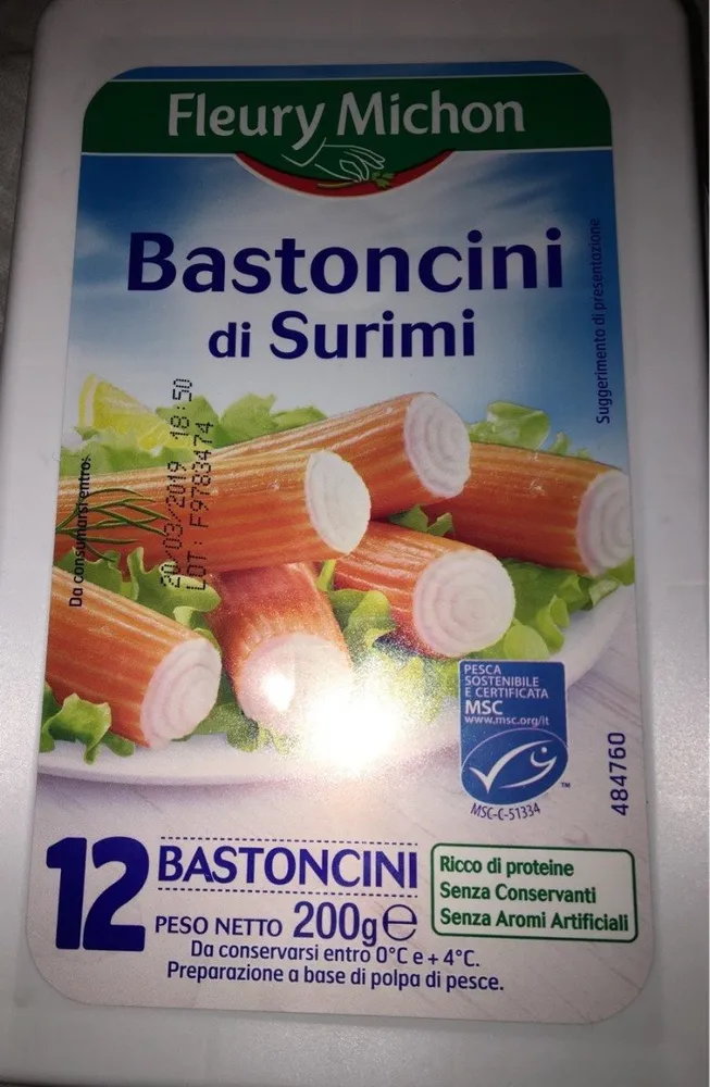 Bastoncini di Surimi