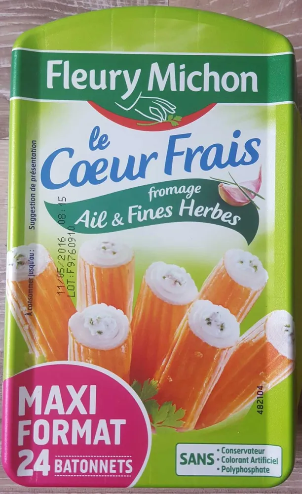 Le Cœur Frais - Fromage Ail et Fines Herbes