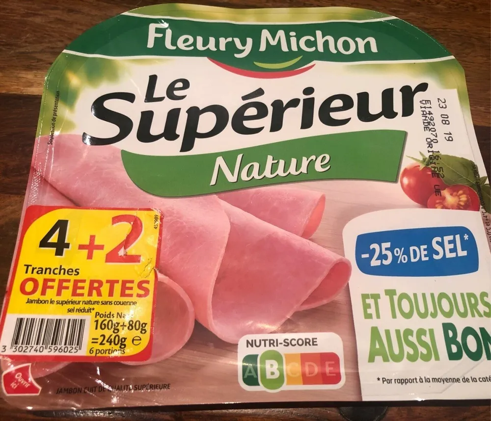 Jambon Supérieur Nature