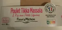 Poulet Tikka Massala & Riz aux Petits Légumes