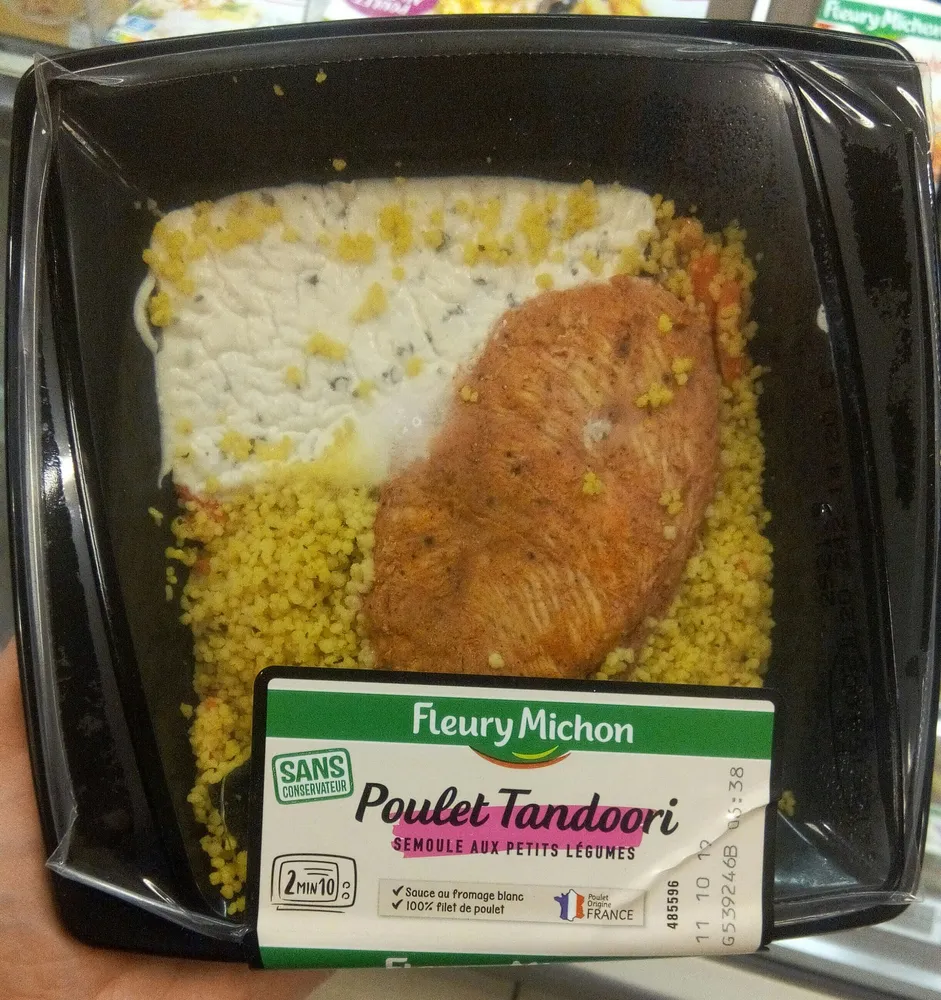 Poulet Tandoori - Semoule aux Petits Légumes