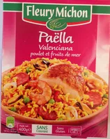 Paëlla Valenciana poulet et fruits de mer
