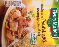 Escalopes de poulet rôti