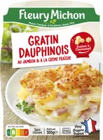 Gratin dauphinois au jambon & à la crème fraîche