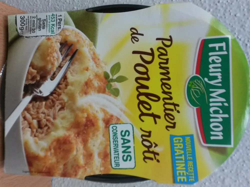 Parmentier de Poulet Rôti