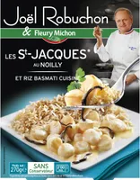 Les St-Jacques* au Noilly & Riz Basmati Cuisiné