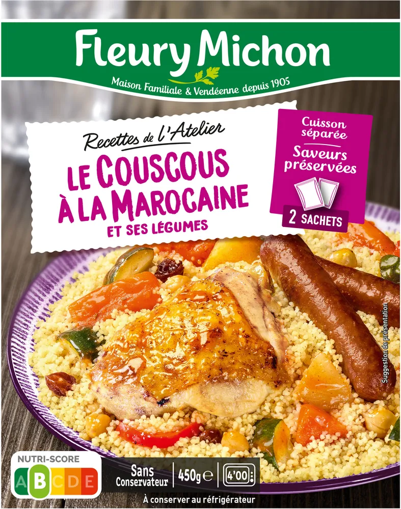 Le Couscous à la Marocaine et ses légumes