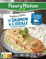 Le Saumon à l'oseille et son riz basmati