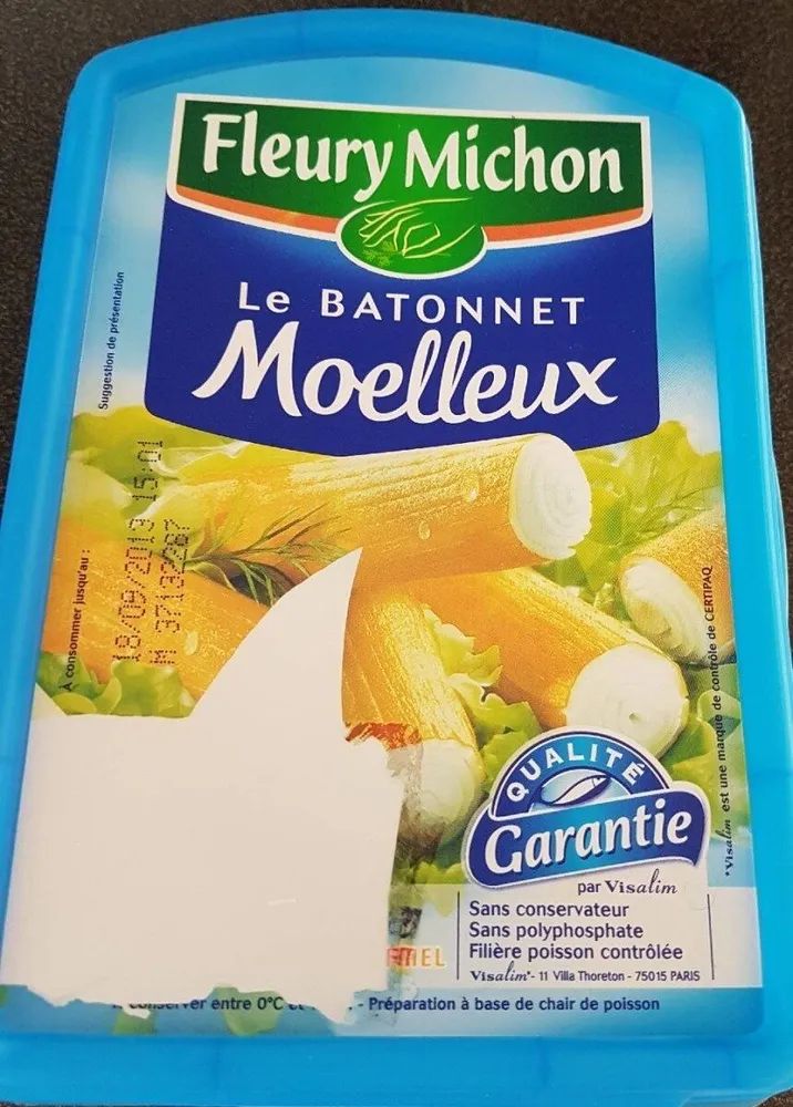 Surimi 18+3 Batonnets