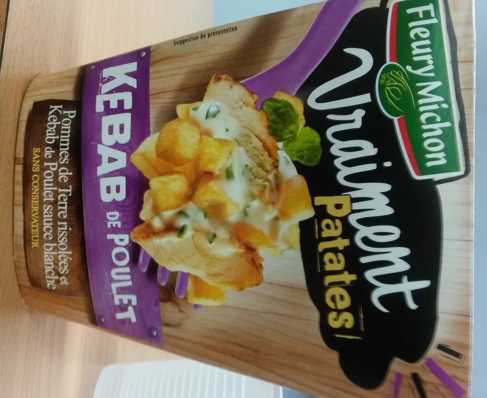 Vraiment patates Kebab de Poulet