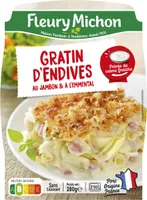 Gratin d'Endives au Jambon & à l'emmental