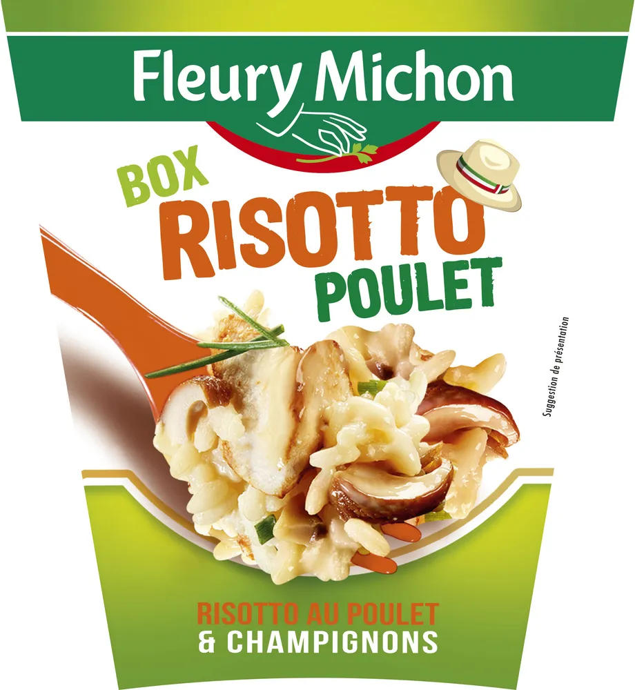 BOX RISOTTO POULET (risotto au poulet & champignons)