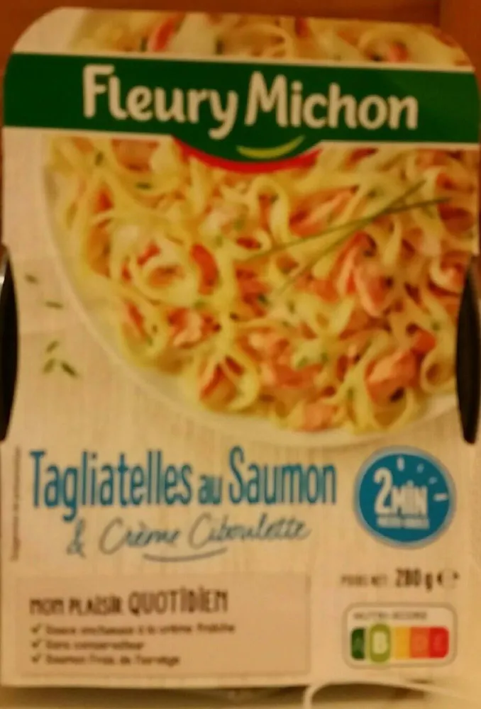 Tagliatelles au saumon