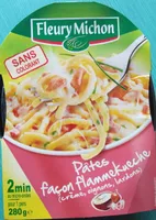Pâtes façon flemmekueche