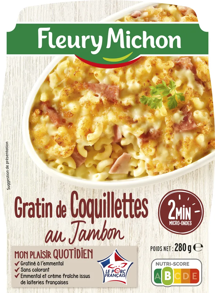 Gratin de Coquillettes au Jambon