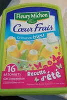 Cœurs frais crème au bleu