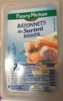 Batonnets de surimi kacher