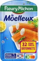 Bâtonnets de surimi moelleux