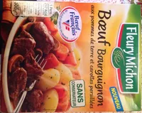 Bœuf Bourguignon aux pommes de terre et carottes persillées