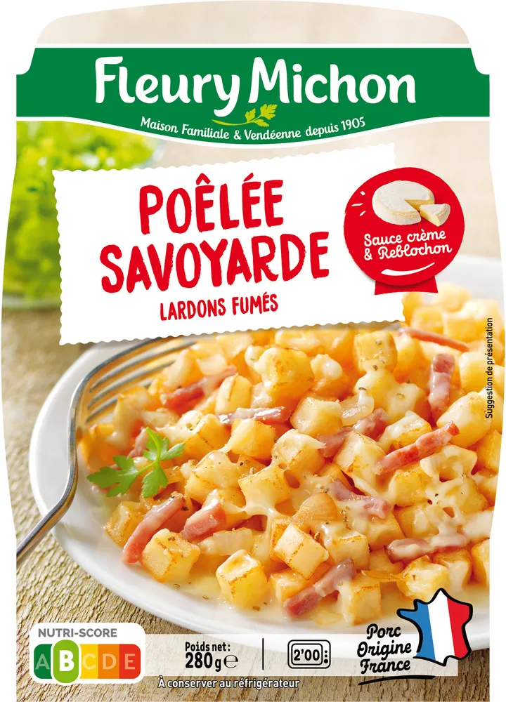 Poêlée Savoyarde & lardons fumés