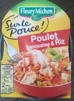 Poulet basquaise & riz
