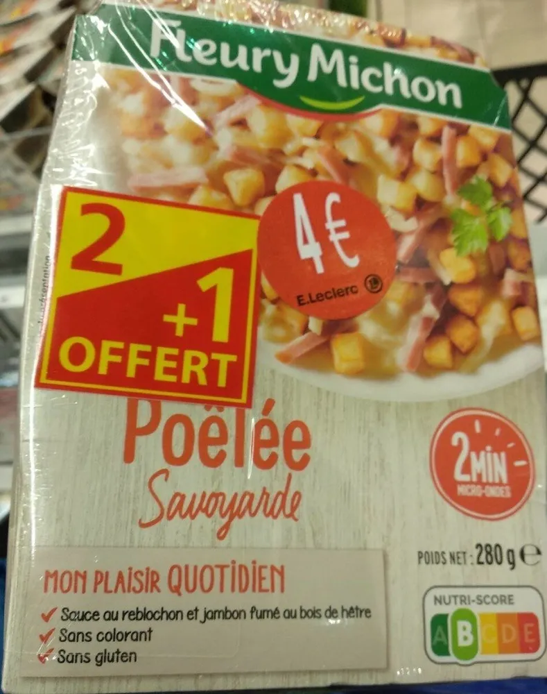 Poêlée savoyarde Fleury Michon