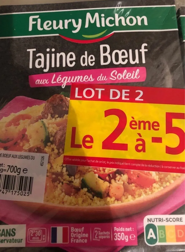 Tajine de boeuf