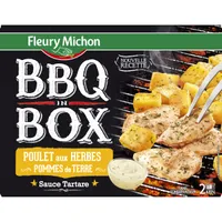 BBQ IN BOX poulet aux herbes pommes de terre sauce tartare