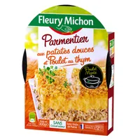 Parmentier aux Patates Douces et Poulet au Thym