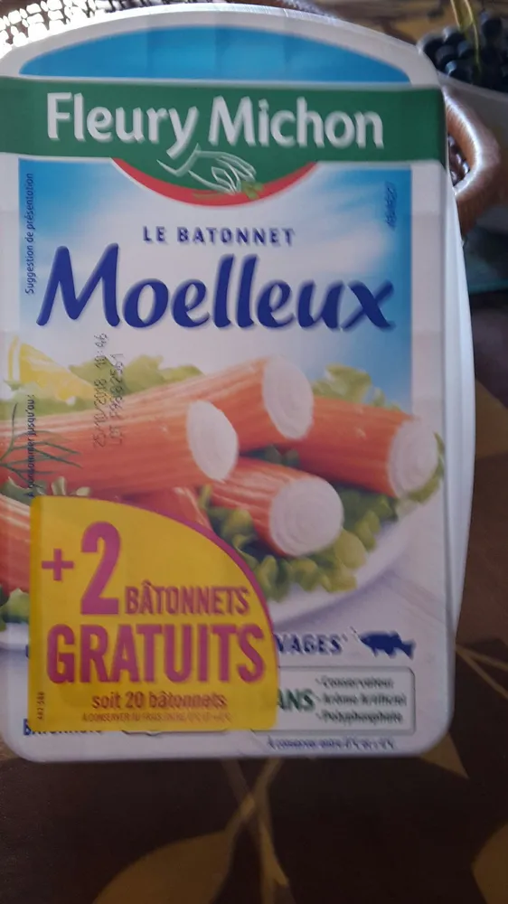 Bâtonnets Moelleux