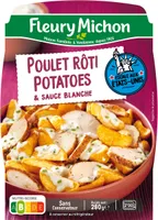 Le Poulet Rôti Potatoes et sa sauce blanche