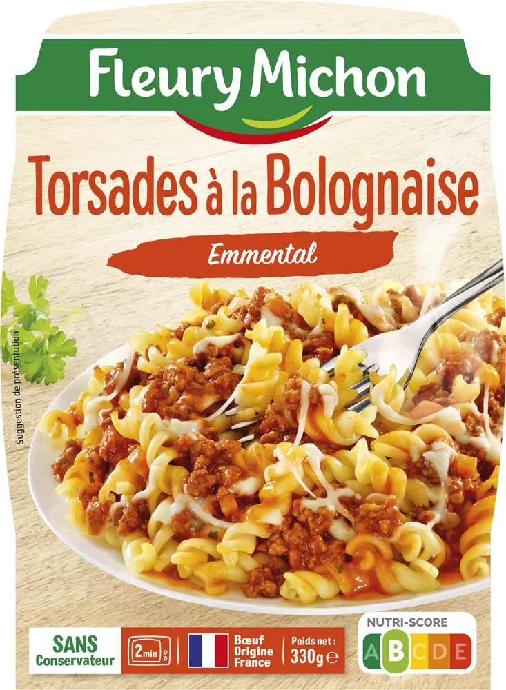 Torsades à la Bolognaise Emmental