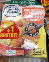 Mini nuggets de poulet coquillettes au fromage