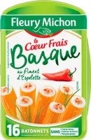 Le Coeur Frais Basque au piment d'Espelette - 16 bâtonnets