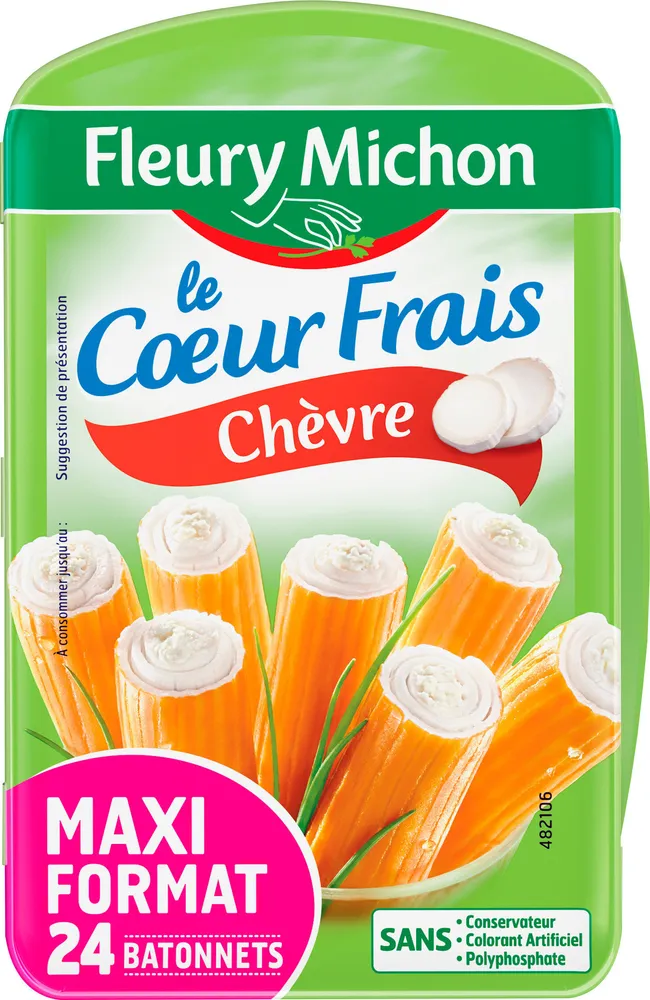 Le Coeur Frais chèvre - 24 bâtonnets