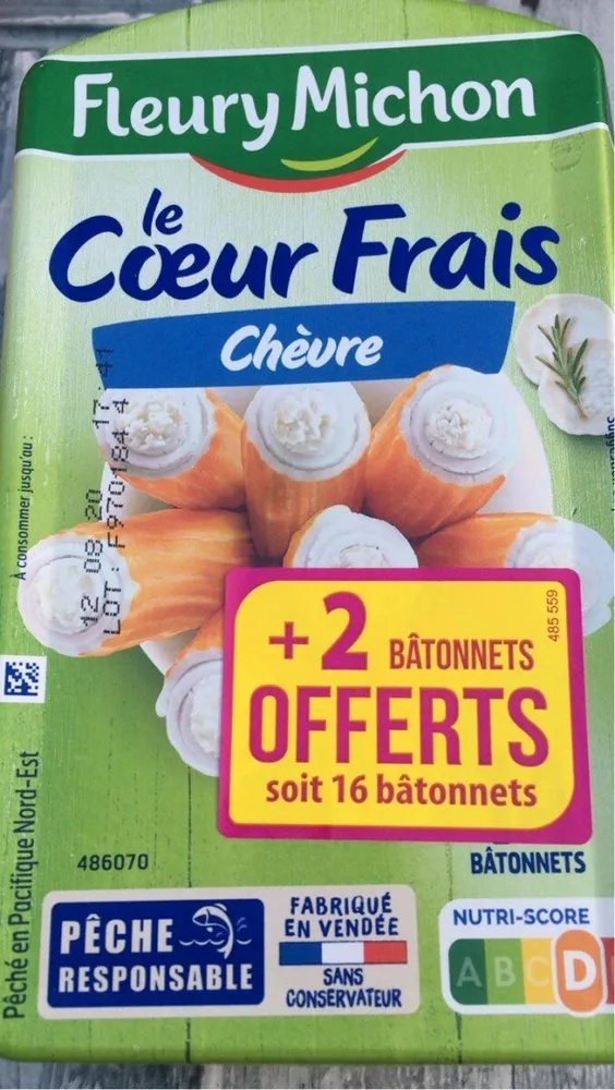 Le coeur frais chevre